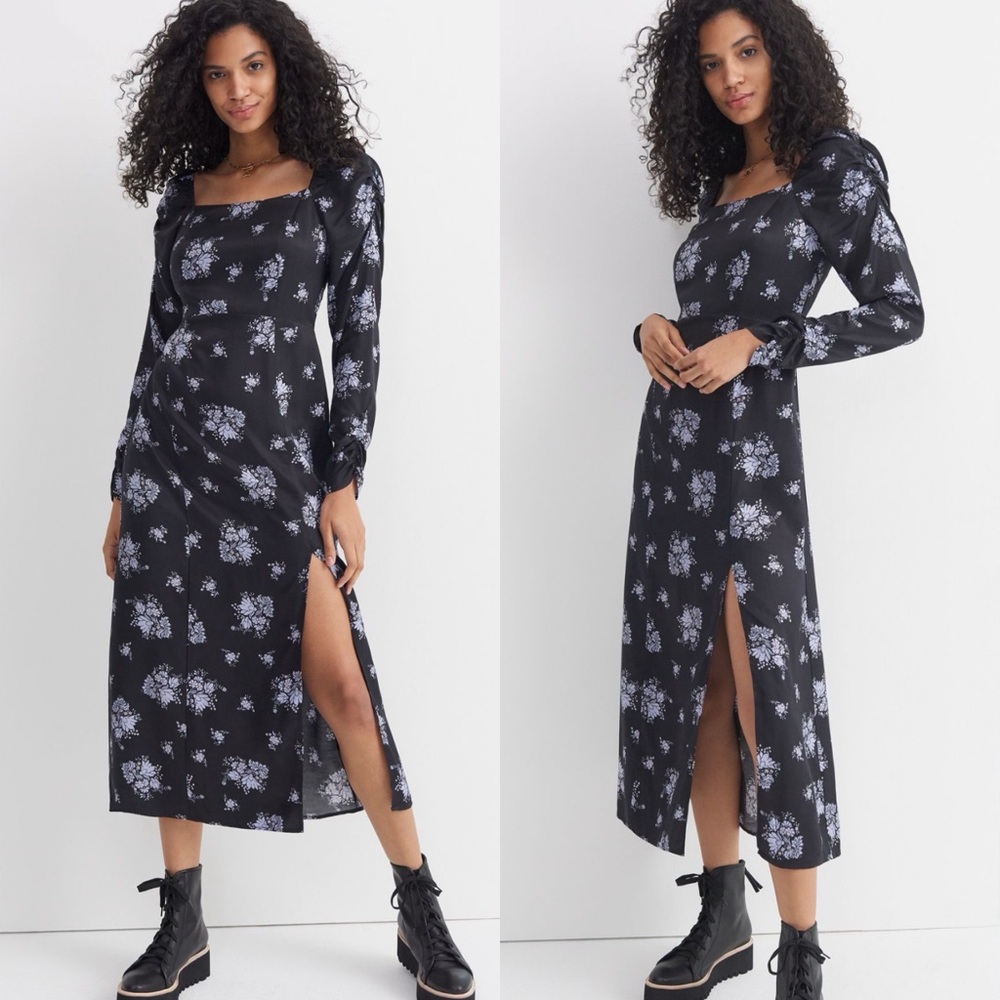 Anthropologie Maeve Hedy Midi Dress